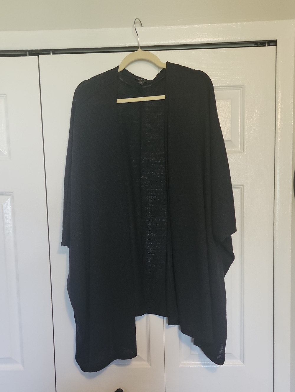 Lane Bryant Navy Blue Open Drape Cardigan